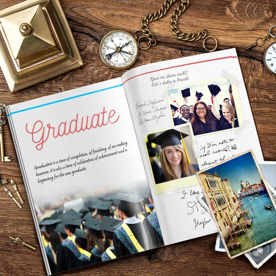 Graduation DIY Yearbook