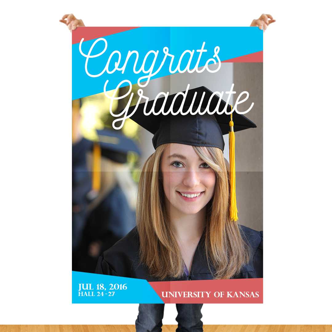 Graduation poster