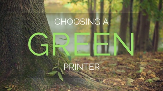 How to Choose a Green Printer