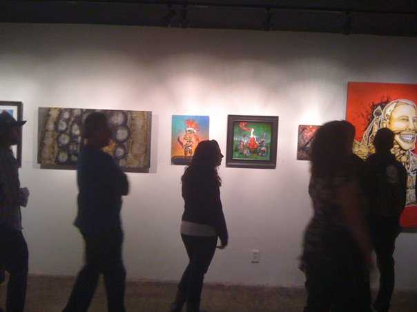 The Eyetorrent Art Space that showcased the work of brilliant local artists