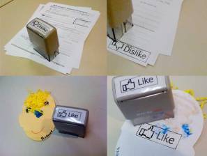 Facebook Like and Dislike Stamps!