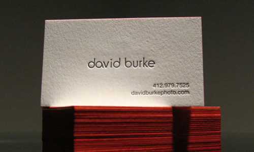 The Small Business Business Card – Simple & Elegant is better!