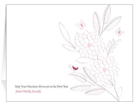 This seasonal card is beautifully subtle and elegant 
