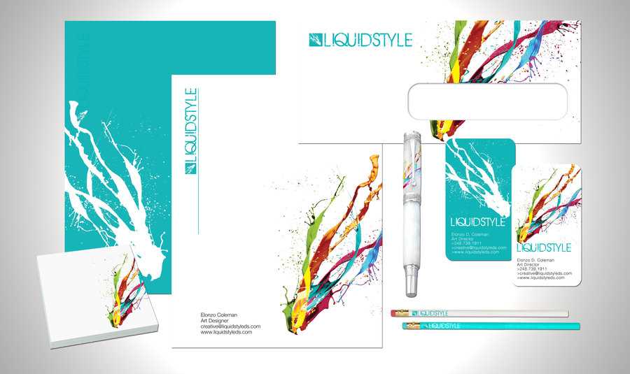 Have an awesome design that can be applied to all your corporate identity products