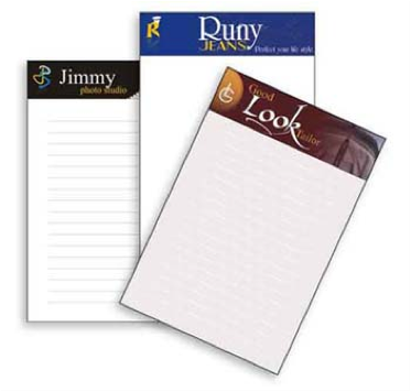 Help Notepads fulfill their great potential as successful marketing tools that promote your company and business name!
