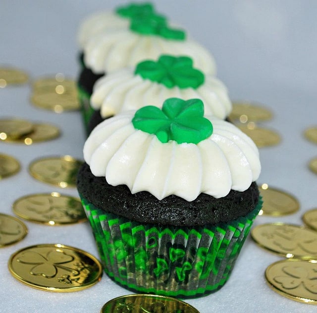 St Patricks Day cupcakes