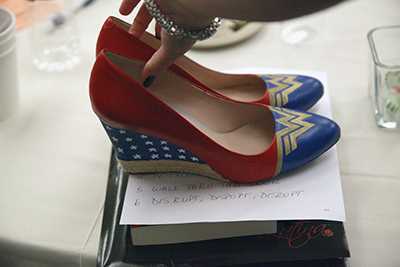 Superwoman shoes