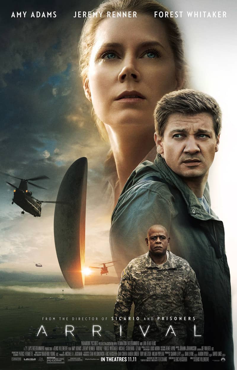 Arrival 2016 movie poster
