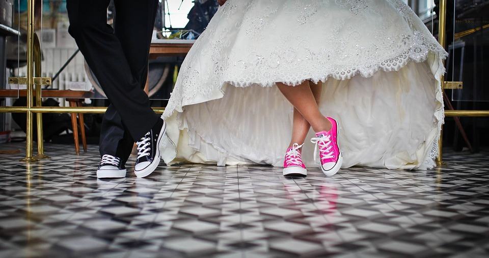 matching wedding shoes