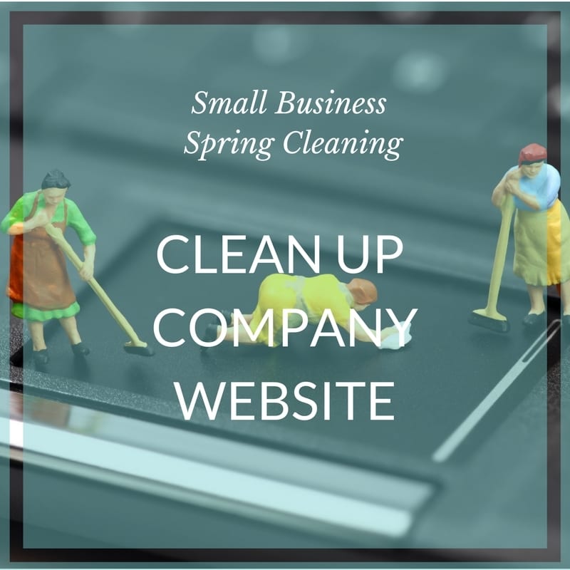 Small biz spring clean website maintenance