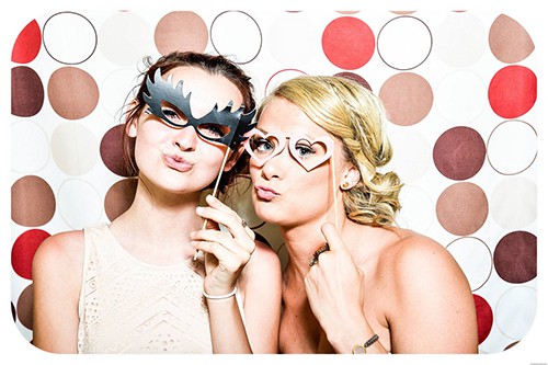 Glasses Fun Party Girls Wedding Photo Booth