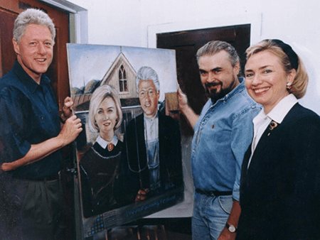 Clinton portrait
