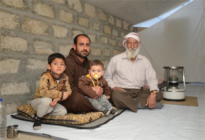 Yazidi family