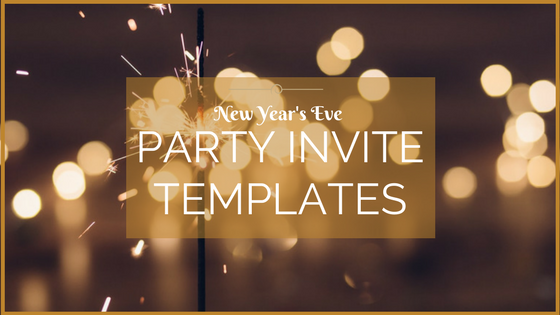 New Year's Eve Party Invitation Templates