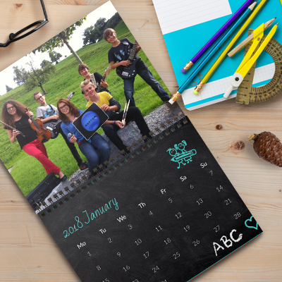 Photo wall calendar