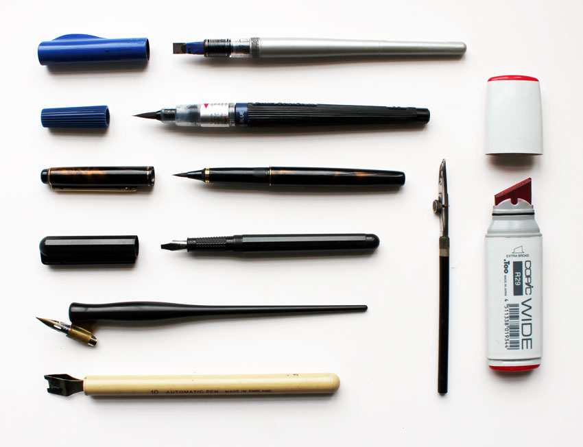 Calligraphy tools