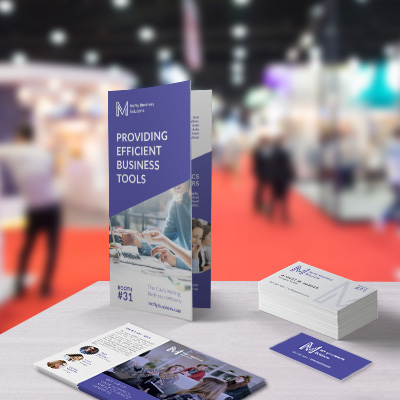 Trade show print marketing