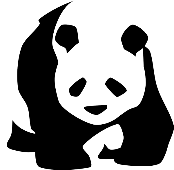 Panda drawing