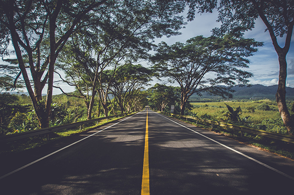 Empty road