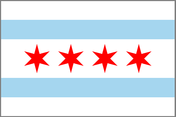 Chicago state flag