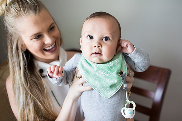 Baby bandana bib