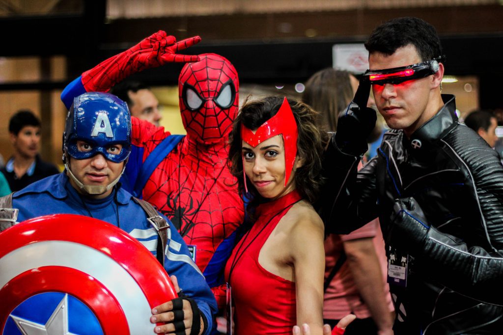 comic con cosplayers from comic-con san diego