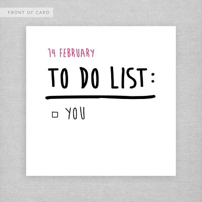 To-do List Greeting Card