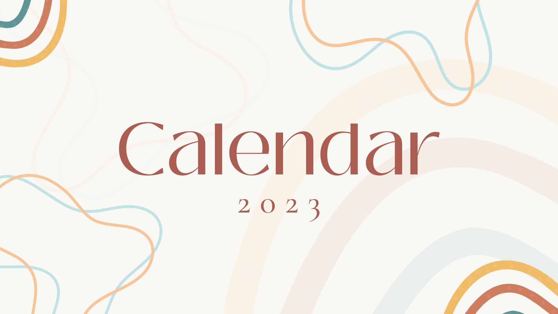 branded calendar