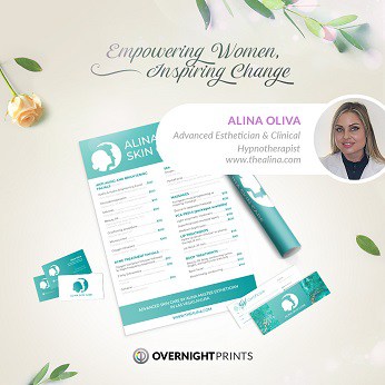 Celebrating International Women’s Day with Exceptional Female Customers: Featuring Alina Oliva, an Advanced Esthetician and Clinical Hypnotherapist at Alina Skin Care. 