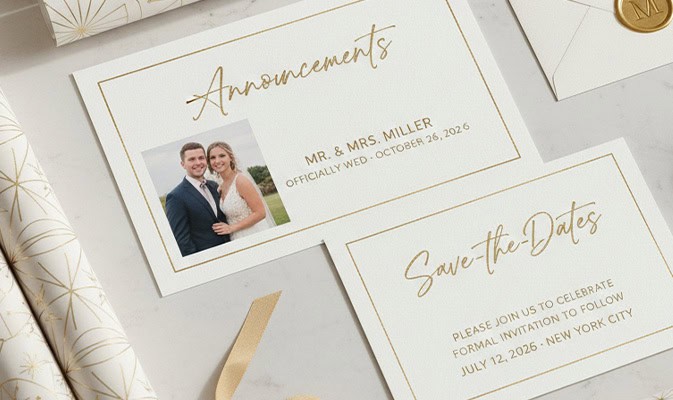 Save-the-Dates & Engagement Announcements: The 2026 Printing Timeline