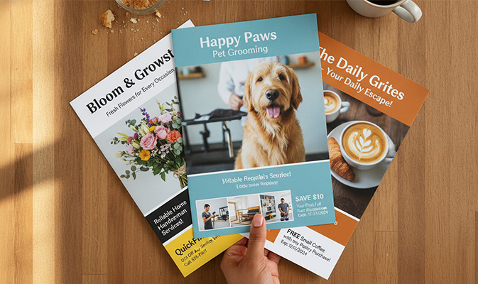 The Best Flyer Sizes for Events, Handouts & Store Promotions