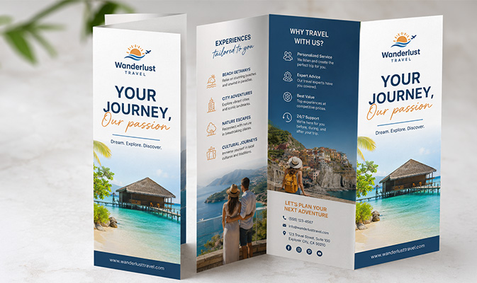 Z-Fold, Tri-Fold or Gate Fold? A Guide to Choosing the Right Brochure Layout